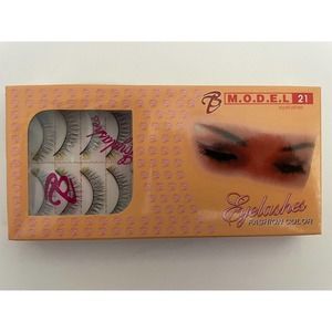 Fashion Eyelashes Black Reusable Natural Strip Eyelashes Style No. 7 10 Pairs